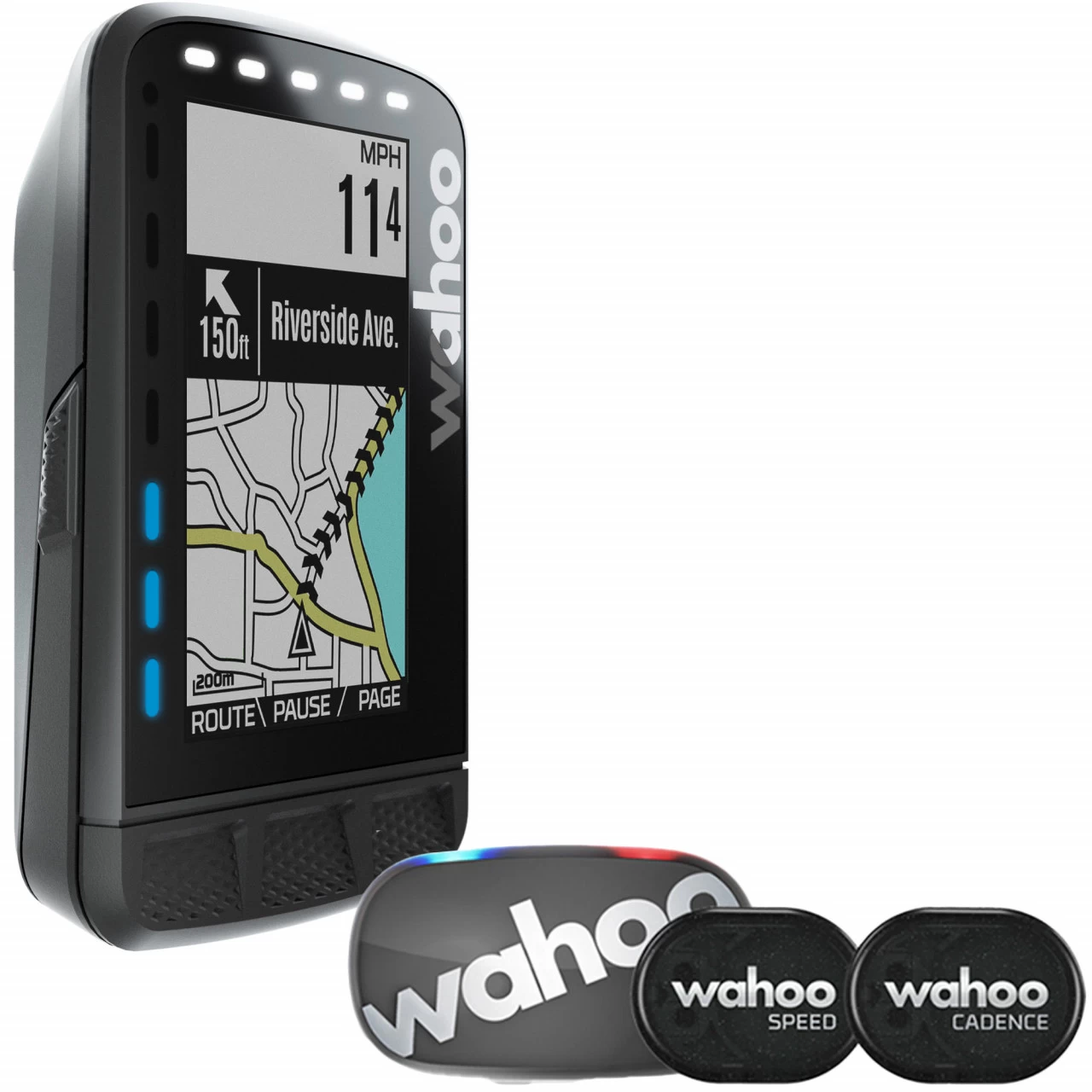 Wahoo Fitness Wahoo Elemnt Roam Bundle - Set Aus GPS-Fahrradcomputer + Tickr 2 Stealth Herzfrequenzmesser + RPM Sp 3 Wahoo Fitness Wahoo Elemnt Roam Bundle - Set Aus GPS-Fahrradcomputer + Tickr 2 Stealth Herzfrequenzmesser + RPM Sp
