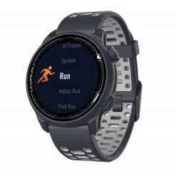 Coros PACE 2 GPS-Sportuhr Dark Navy Mit Silikon-Armband (Blau)