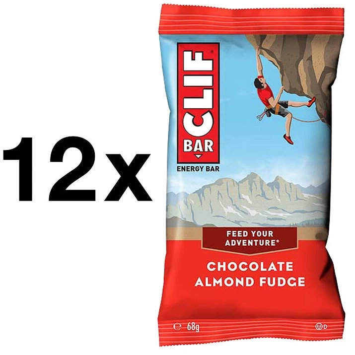 CLIF® Bar 12x Clif Bar Energieriegel Chocolate Almond Fudge Schoko-Mandel Im Praktischen Karton 3 CLIF® Bar 12x Clif Bar Energieriegel Chocolate Almond Fudge Schoko-Mandel Im Praktischen Karton