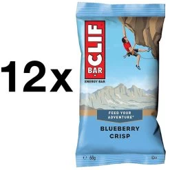 CLIF® Bar 12x Clif Bar Energieriegel Blueberry Crisp Heidelbeere Im Praktischen Karton
