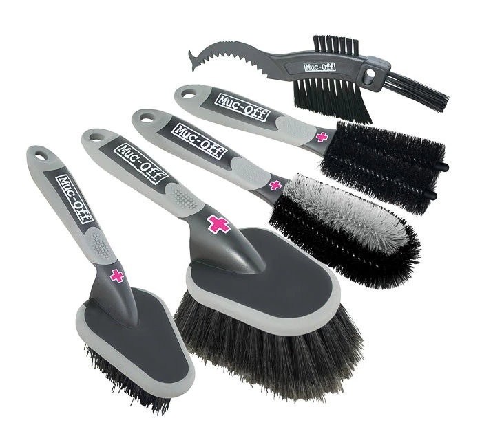 Muc-Off 5X Premium Brush Kit 5er Bürsten-Set 4 Muc-Off 5X Premium Brush Kit 5er Bürsten-Set – Bild 2