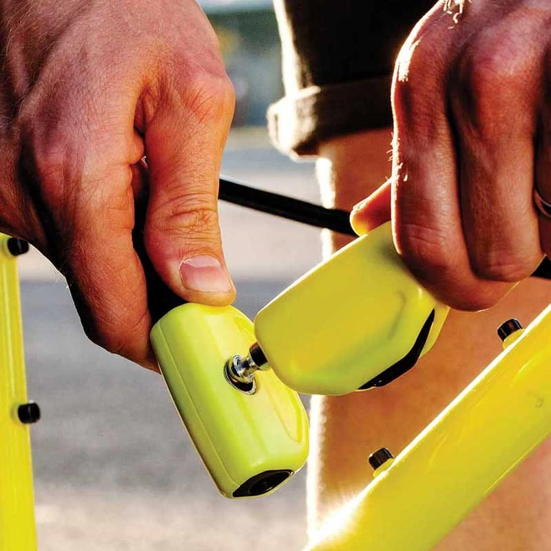 Hiplok Pop Leichtes 130 Cm Kabelschloss Als Gürtel Tragbar Schwarz 7 Hiplok Pop Leichtes 130 Cm Kabelschloss Als Gürtel Tragbar Schwarz – Bild 5