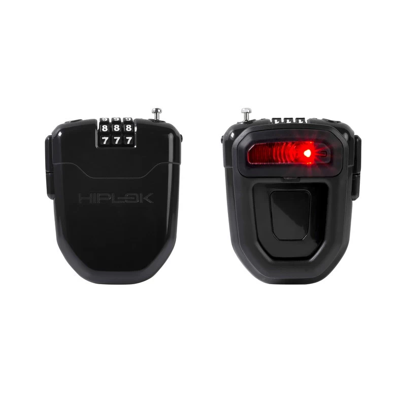 Hiplok FLX - Kombinations-Kabelschloss Mit Rücklicht - Black (Schwarz) 3 Hiplok FLX - Kombinations-Kabelschloss Mit Rücklicht - Black (Schwarz)