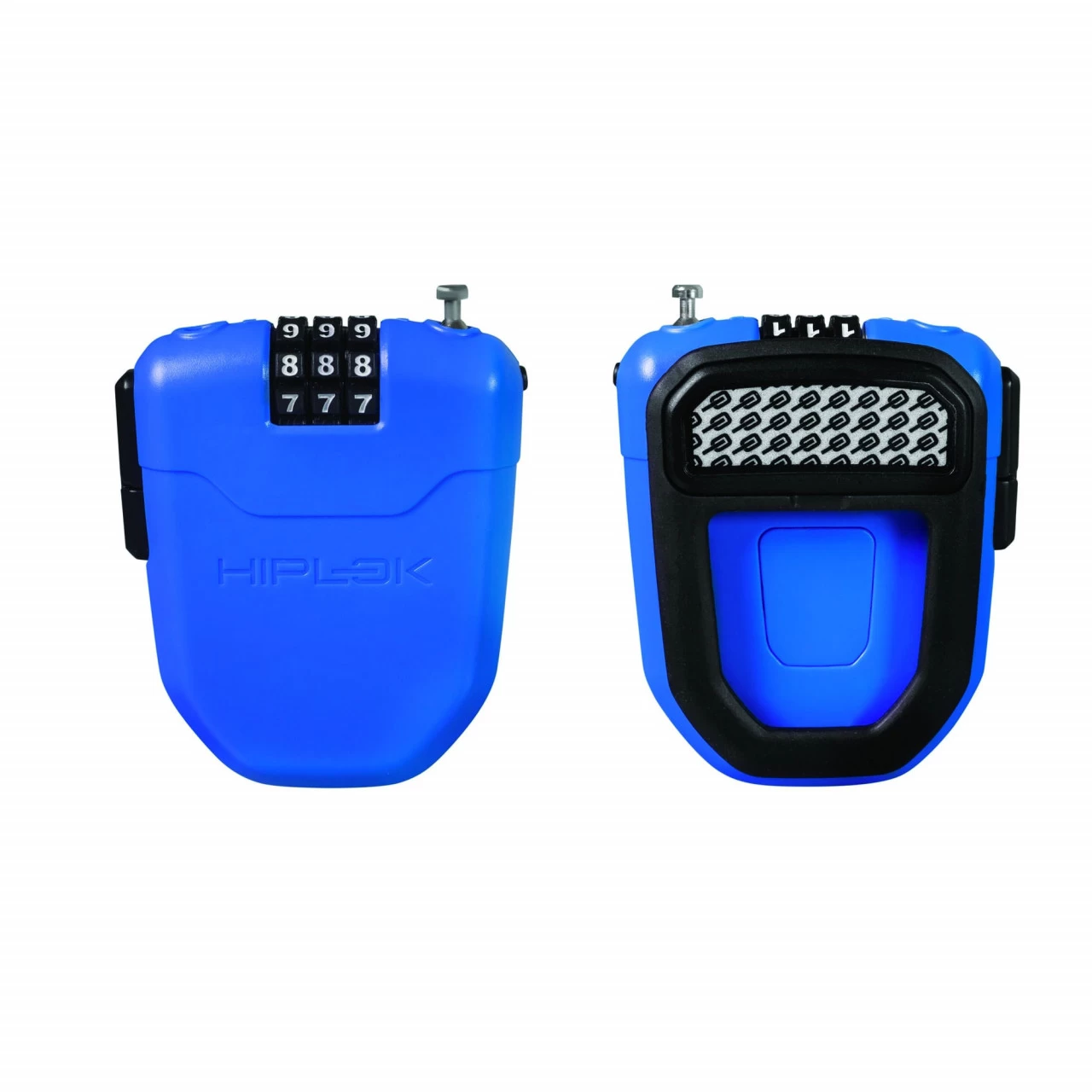 Hiplok FX - Kombinations-Kabelschloss Mit Reflektor - Cyan 3 Hiplok FX - Kombinations-Kabelschloss Mit Reflektor - Cyan