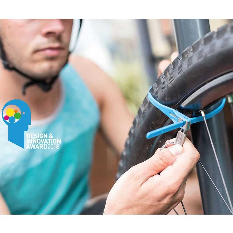 Hiplok Z-Lok Fahrradschloss, Stahlkern-Kabelbinder-Schloss Schwarz 4 Hiplok Z-Lok Fahrradschloss, Stahlkern-Kabelbinder-Schloss Schwarz – Bild 2