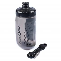 Fidlock TWIST Bottle 450 + Bike Base Transparent Black