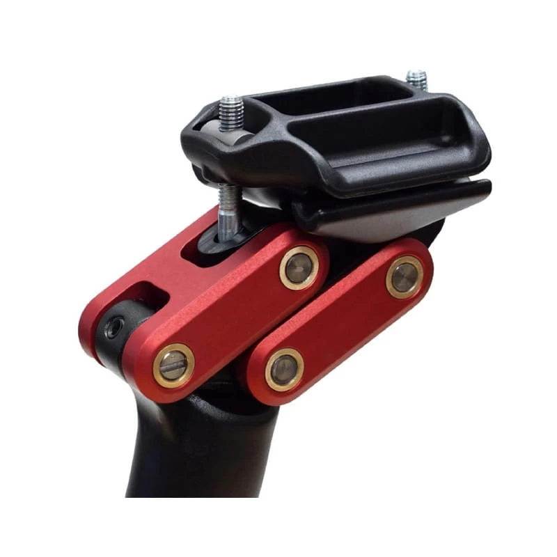 Redshift Sports Dual-Position Seatpost Schwarz / Rot, Verstellbare Sattelstütze 27.2mm X 350mm 3 Redshift Sports Dual-Position Seatpost Schwarz / Rot, Verstellbare Sattelstütze 27.2mm X 350mm