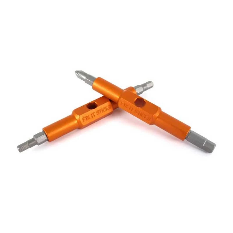 FixItSticks Roadie A Schraubendreher-Set Multitool: 3, 4, 5 Mm Innensechskant + Kreuzschlitz 4 FixItSticks Roadie A Schraubendreher-Set Multitool: 3, 4, 5 Mm Innensechskant + Kreuzschlitz – Bild 2