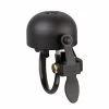 Crane E-Ne Bell All Black (schwarz Alu) Fahrradklingel Auch Für Rennrad-Lenker Geeignet