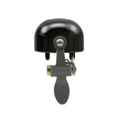 Crane E-Ne Bell Neo Black Messing Fahrradklingel Auch Für Rennrad-Lenker Geeignet