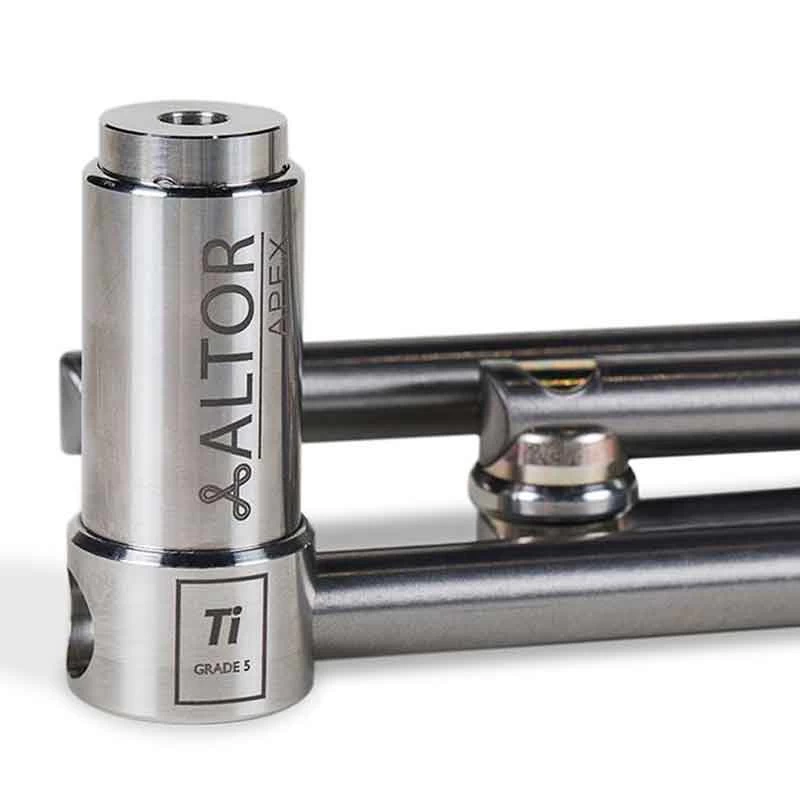 2 Stück Altorlocks APEX Ti Double Light & Strong Titan-Schloss 715 G Weiß 7 2 Stück Altorlocks APEX Ti Double Light & Strong Titan-Schloss 715 G Weiß – Bild 5