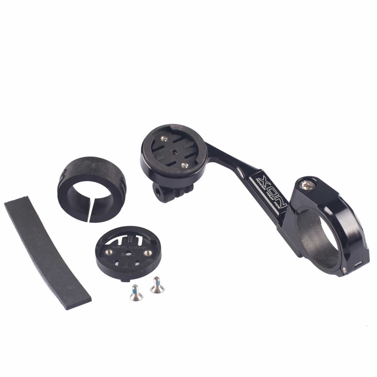 XON GoPro Combo Alu-Lenkerhalter, Outfront-Mount Für Wahoo / Garmin Fahrradcomputer 4 XON GoPro Combo Alu-Lenkerhalter, Outfront-Mount Für Wahoo / Garmin Fahrradcomputer – Bild 2