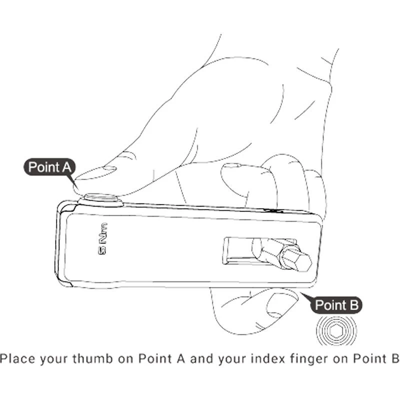 Birzman M-Torque Ranger Schlüsselset Mit Drehmoment-Anzeige 4 Birzman M-Torque Ranger Schlüsselset Mit Drehmoment-Anzeige – Bild 2