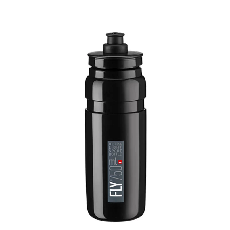 Elite Trinkflasche Fly 750 Ml Schwarz-Grau 3 Elite Trinkflasche Fly 750 Ml Schwarz-Grau