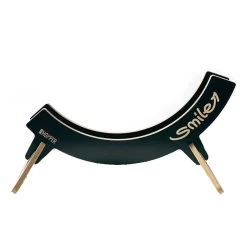 Smile Fahrradständer Aus Holz, Universell Für Rennrad Bis MTB - Schwarz