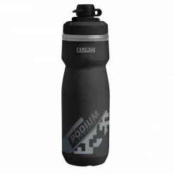 CAMELBAK Trinkflasche "Podium Dirt Series" Modell 20, Füllvolumen 620 Ml, Farbe Dirt Black (Schwarz)