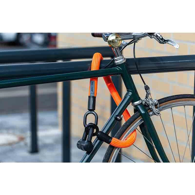 Tex-Lock Eyelet 2.0 Mini-Bügelschloss Aus Textilseil - Gr. S, Orange 4 Tex-Lock Eyelet 2.0 Mini-Bügelschloss Aus Textilseil - Gr. S, Orange – Bild 2