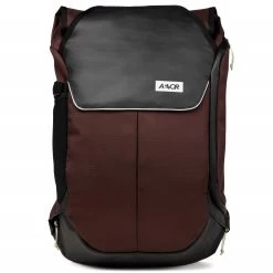 AEVOR Bike Pack Fahrradrucksack Mit Netzrücken, 18 - 24 Liter Volumen - Proof Maroon (Braun)