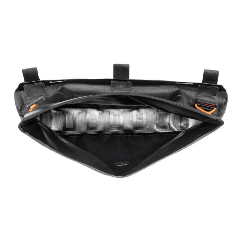 ORTLIEB Frame-Pack Rolltop Toptube Wasserabweisende Oberrohr-Rahmentasche - Schwarz 4 ORTLIEB Frame-Pack Rolltop Toptube Wasserabweisende Oberrohr-Rahmentasche - Schwarz – Bild 2