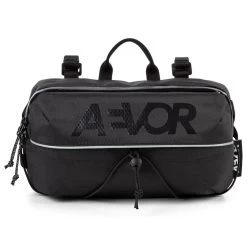 AEVOR Bar Bag Proof Black Lenkertasche - Auch Als Sling-Tasche Nutzbar 4 Liter - Schwarz