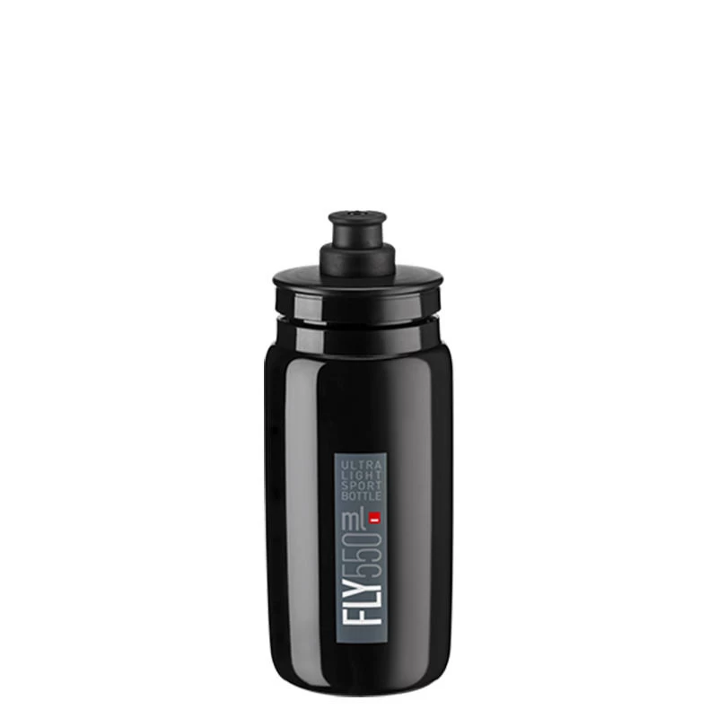 Elite Trinkflasche Fly 550 Ml Schwarz-Grau 3 Elite Trinkflasche Fly 550 Ml Schwarz-Grau