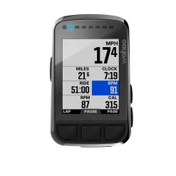 Wahoo Fitness Wahoo ELEMNT BOLT V2 Schwarz GPS-Fahrradcomputer Mit Farbdisplay, Navigation Inkl. Rerouting, Blueto