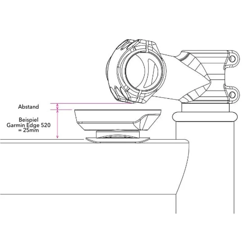 76 Projects Enduro Mount Flex (Typ B) - Oberrohr-Halterung Rund Wahoo 7 76 Projects Enduro Mount Flex (Typ B) - Oberrohr-Halterung Rund Wahoo – Bild 5