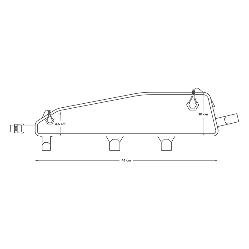 Apidura Racing Long Top Tube Pack 2L - Oberrohrtasche 7 Apidura Racing Long Top Tube Pack 2L - Oberrohrtasche – Bild 5