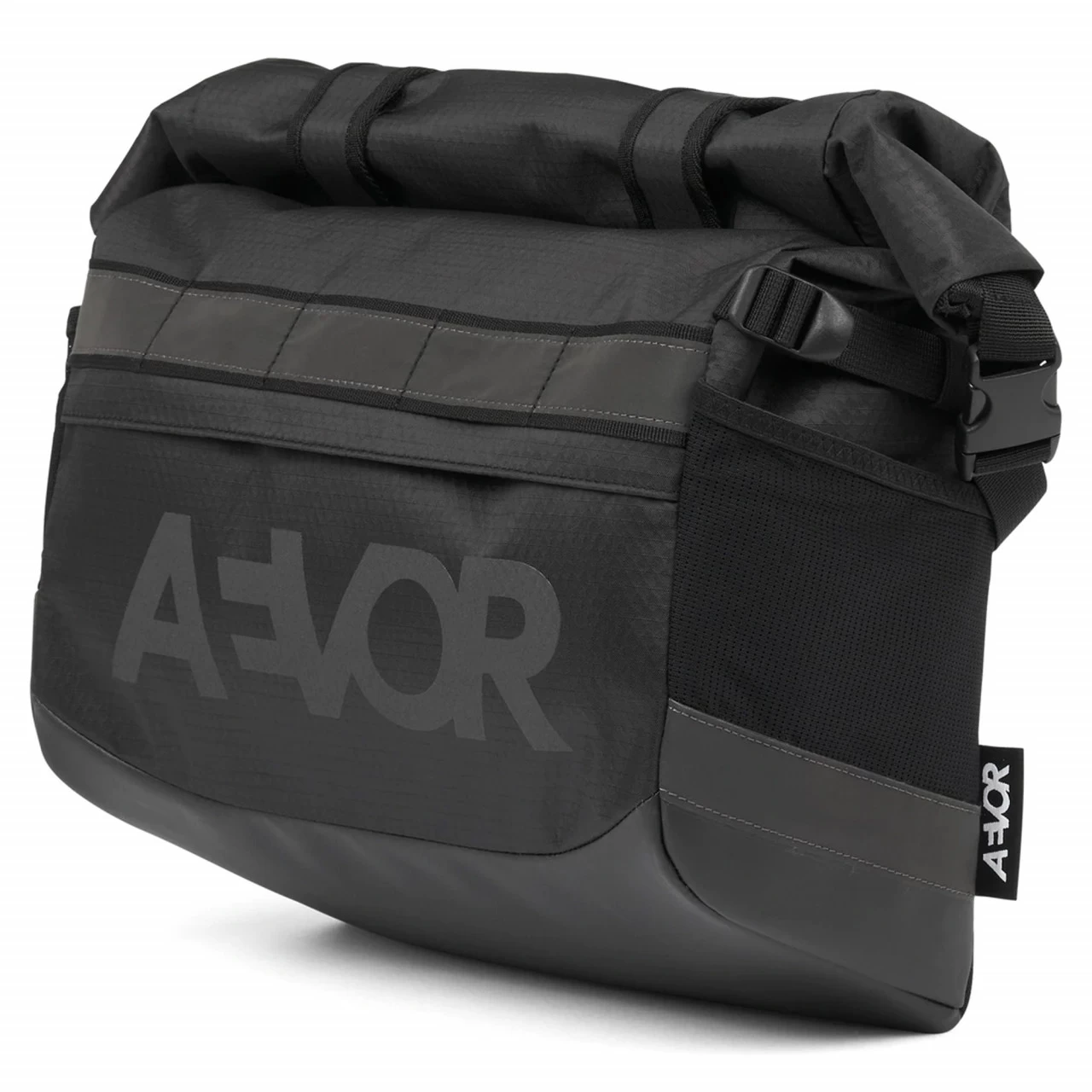 AEVOR Triple Bike Bag Proof Black Lenkertasche - Auch Als Messenger Und Sling 15 L - Schwarz 3 AEVOR Triple Bike Bag Proof Black Lenkertasche - Auch Als Messenger Und Sling 15 L - Schwarz