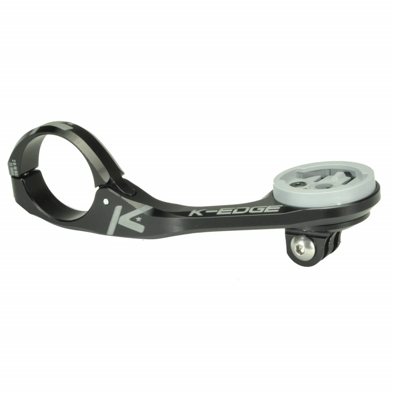 K-Edge Wahoo Max Mount Combo Lenkerhalterung Mit GoPro-Mount Schwarz 31,8 Mm 3 K-Edge Wahoo Max Mount Combo Lenkerhalterung Mit GoPro-Mount Schwarz 31,8 Mm