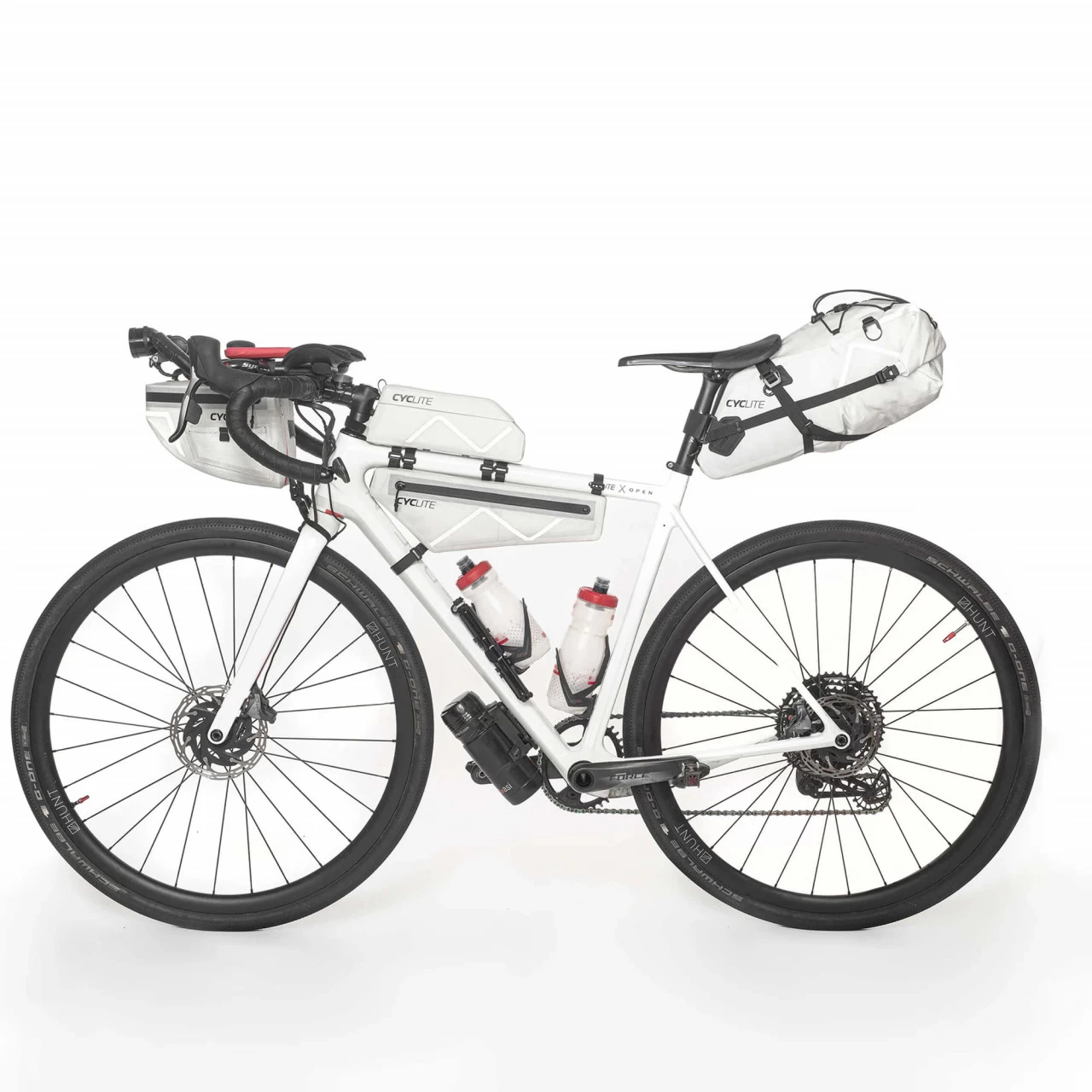 CYCLITE Saddle Bag / 01 - Satteltasche 12,9 Liter Hellgrau 8 CYCLITE Saddle Bag / 01 - Satteltasche 12,9 Liter Hellgrau – Bild 6