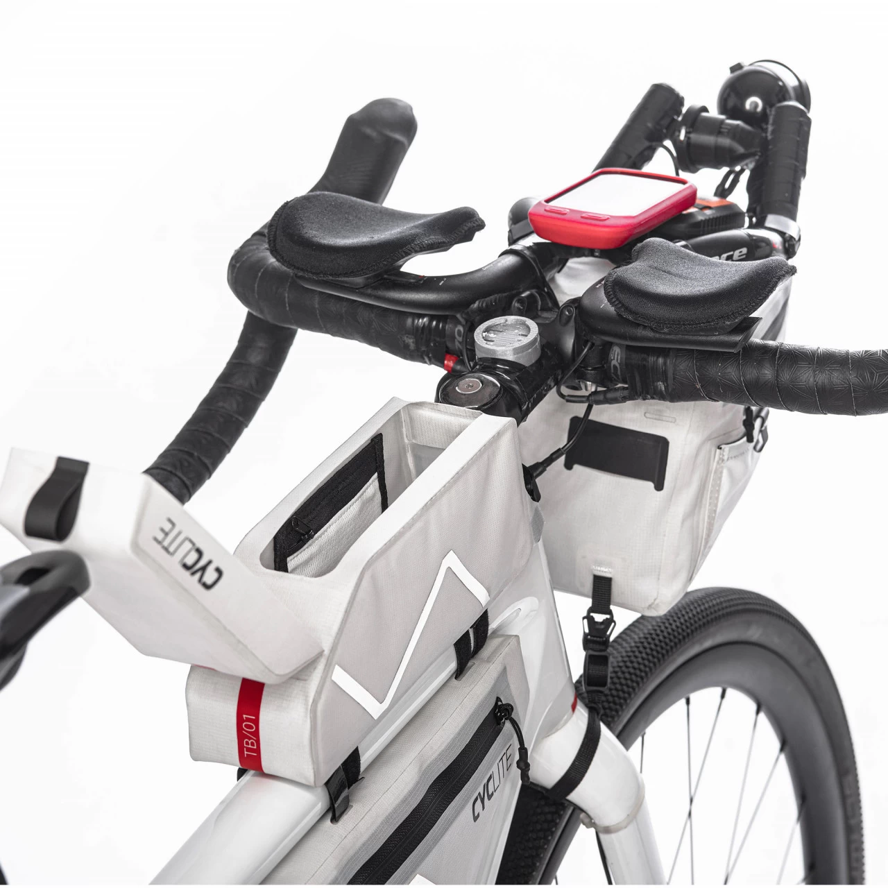 CYCLITE Top Tube Bag / 01 - Oberrohrtasche 1,7 Liter Hellgrau 6 CYCLITE Top Tube Bag / 01 - Oberrohrtasche 1,7 Liter Hellgrau – Bild 4