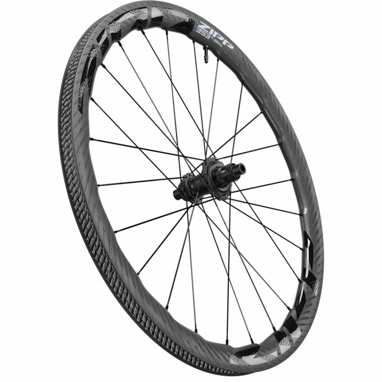 Zipp 353 NSW DISC Laufrad Centerlock Hinten, Tubeless, 700c, Sram / Shimano 11-Fach-Freilauf 4 Zipp 353 NSW DISC Laufrad Centerlock Hinten, Tubeless, 700c, Sram / Shimano 11-Fach-Freilauf – Bild 2