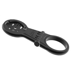 F3Cycling FormMount OTS - Verstellbare Carbon-Vorbauhalterung Für Garmin - Schwarz