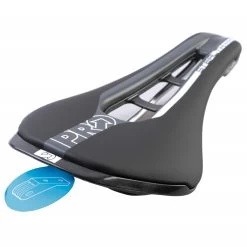 PRO Sattel Stealth Sport 142 Mm Schwarz, CrMo-Gestell -Fahrradausrüstung 68923990 06 1280x1280