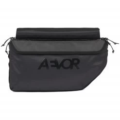 AEVOR Bike Frame Bag Large Proof Black Rahmentasche - Auch Als Sling-Tasche Nutzbar 4,5 Liter - Schw