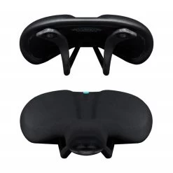 Everve Ezero Sattel Schwarz | S2 | Männer -Fahrradausrüstung 68924084 04 1280x1280