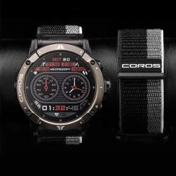 COROS VERTIX 2 Nylon Band Black 26 Mm Breit Mit 26 Mm Armbandanschluss - Nylon-Armband Schwarz -Fahrradausrüstung 68924184 03YH8KkukZHL2Z7 1280x1280