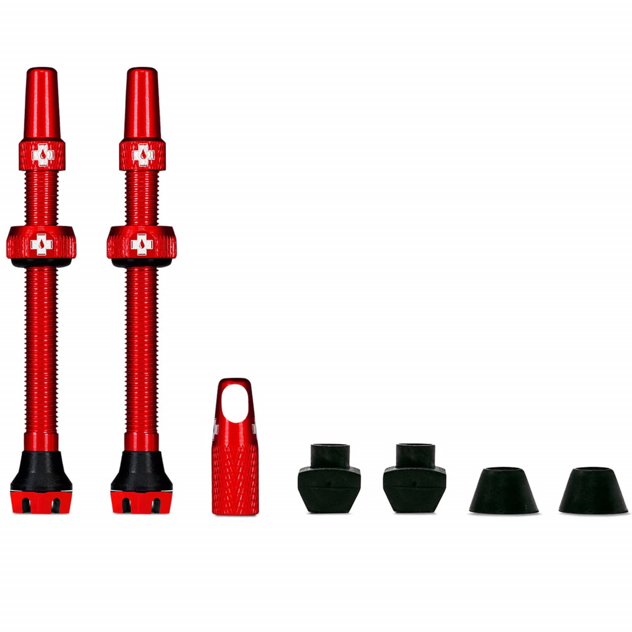 Muc-Off Tubeless Universelles Ventil-Kit V2 44 Mm Für MTB & Rennräder - Rot 3 Muc-Off Tubeless Universelles Ventil-Kit V2 44 Mm Für MTB & Rennräder - Rot