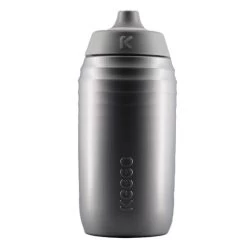 Keego Trinkflasche 500 Ml Silver Stardust - Sportflasche Mit Innenbeschichtung Aus Titan
