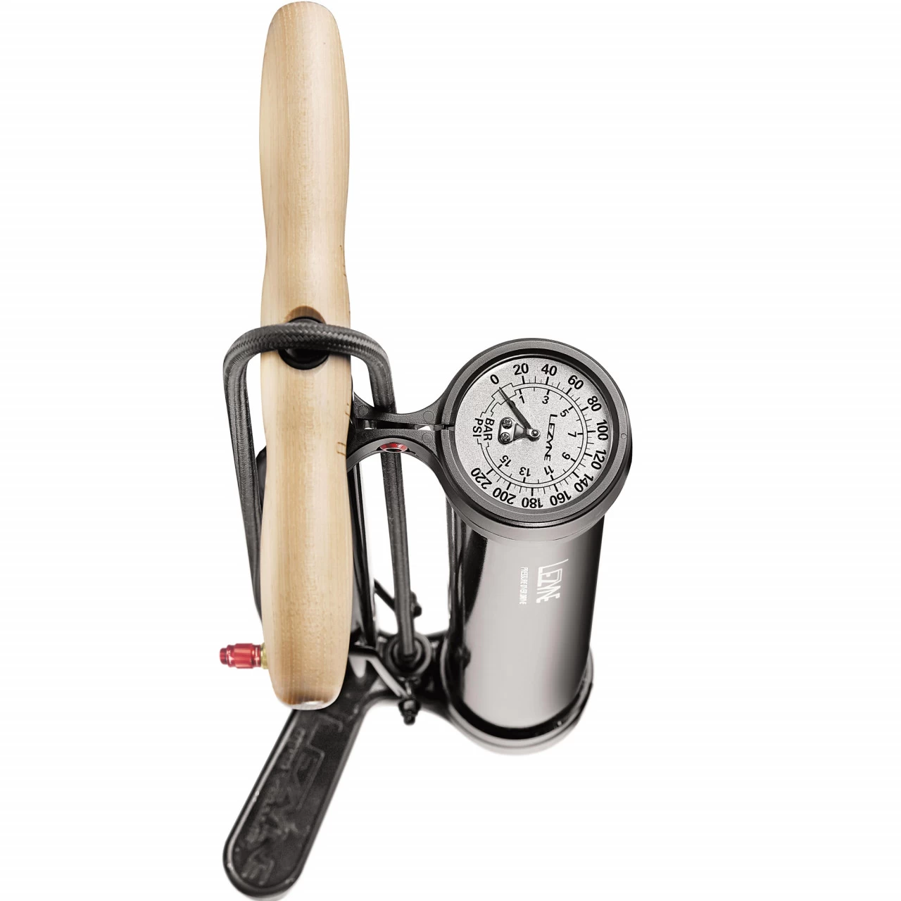 Lezyne Pressure Over Drive Standpumpe Mit Lufttank - Schwarz - Bis 15 Bar 4 Lezyne Pressure Over Drive Standpumpe Mit Lufttank - Schwarz - Bis 15 Bar – Bild 2