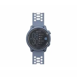 Coros PACE 2 GPS-Sportuhr Blue Steel Mit Silikon-Armband (Hellblau)