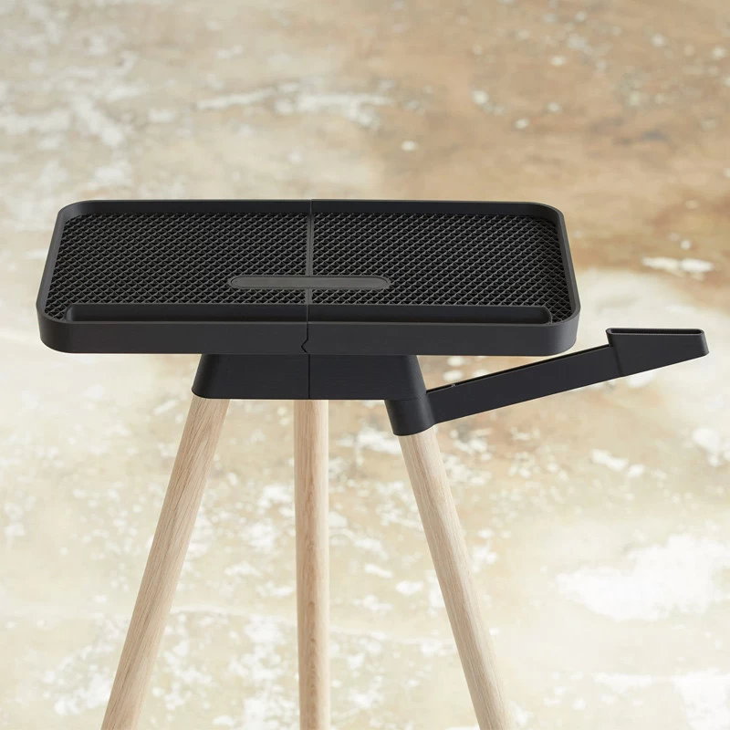 Tons Race Table Natural Oak + Towel Holder - Hometrainer-Tisch Mit Handtuchhalter 7 Tons Race Table Natural Oak + Towel Holder - Hometrainer-Tisch Mit Handtuchhalter – Bild 5