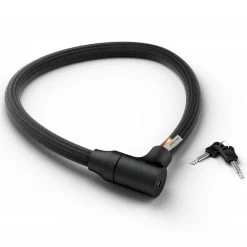 Tex-Lock Orbit Textilschloss MitMetallkern - Länge 100 Cm Schwarz