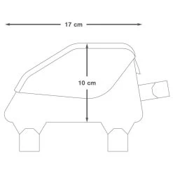 Apidura Racing Top Tube Pack 0,5 L - Oberrohrtasche -Fahrradausrüstung 68924503 10 1280x1280