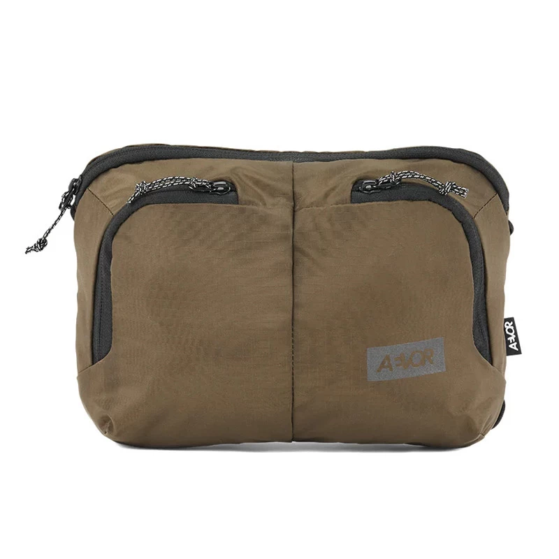 AEVOR Sacoche Bag Ripstop Olive Gold 3 AEVOR Sacoche Bag Ripstop Olive Gold