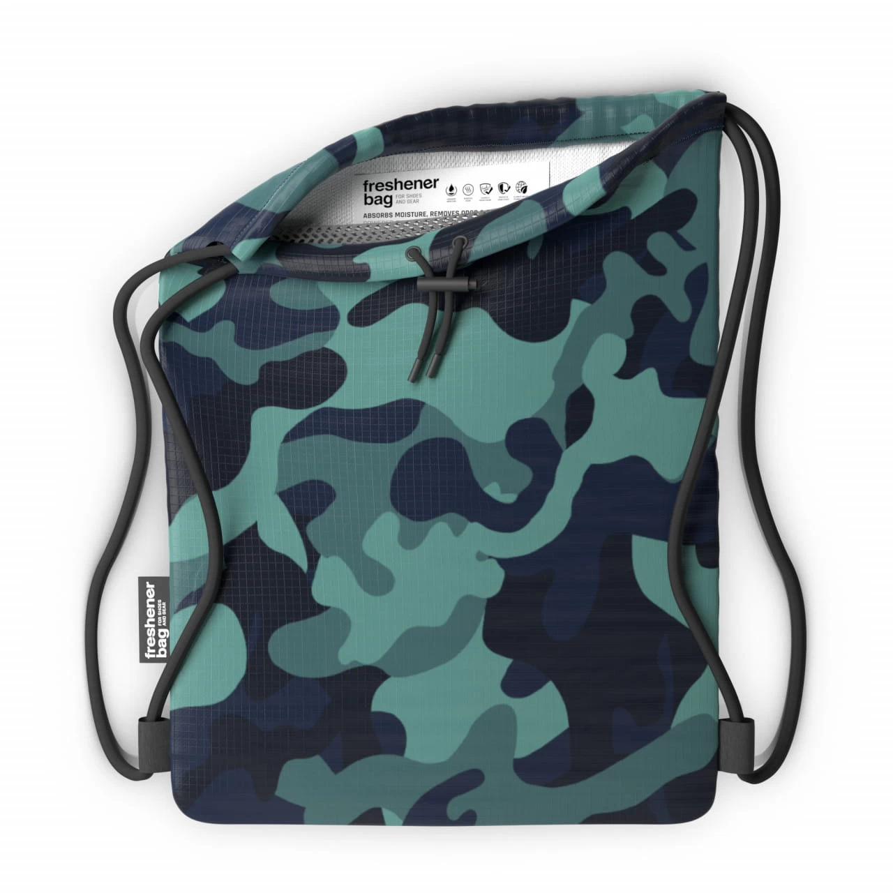 SmellWell Freshener Bag XL Anti-Geruch- Und Anti-Feuchtigkeits-Turnbeutel - 20 Liter, Camo 3 SmellWell Freshener Bag XL Anti-Geruch- Und Anti-Feuchtigkeits-Turnbeutel - 20 Liter, Camo